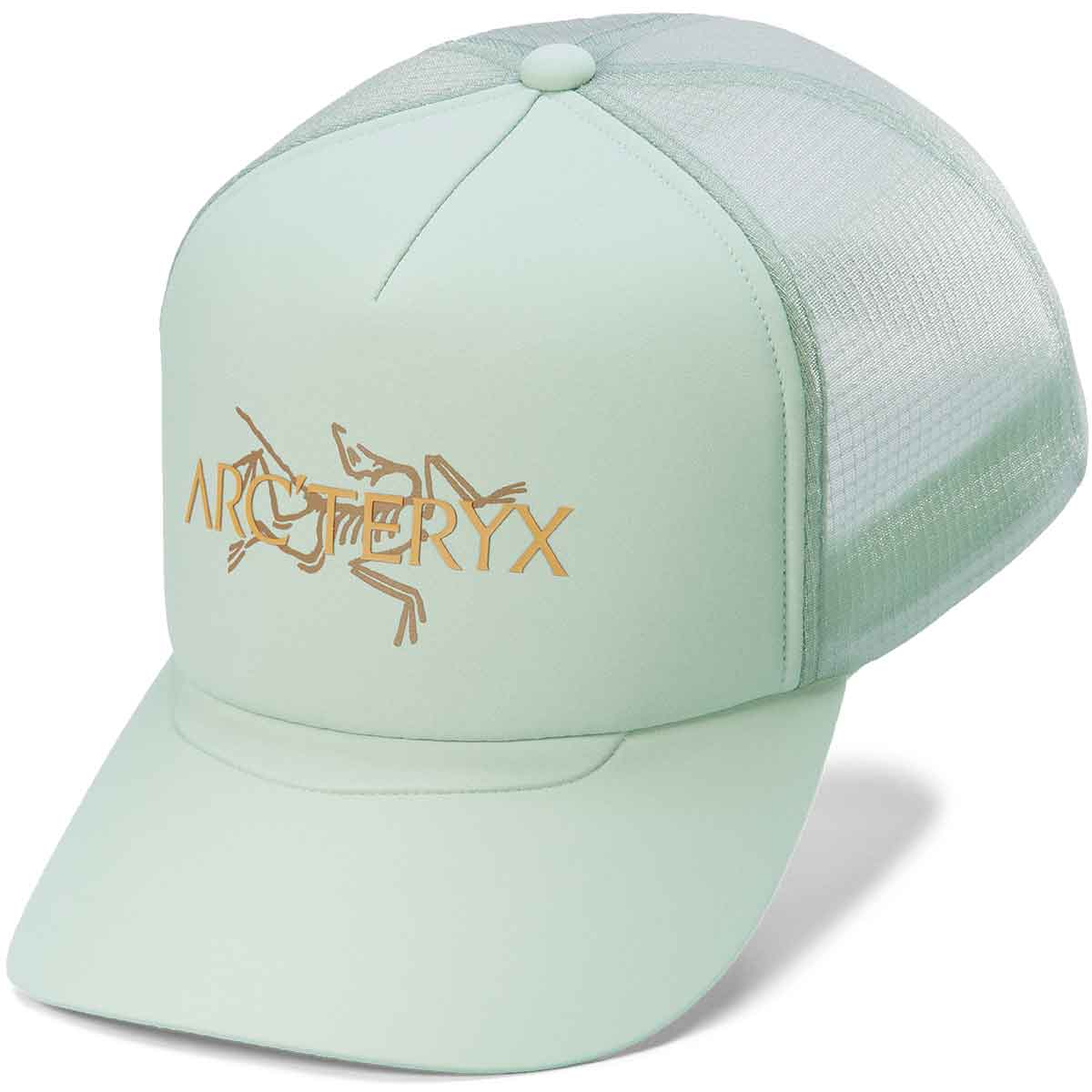 Arcteryx Bird Word Trucker Hat in Trail Magic